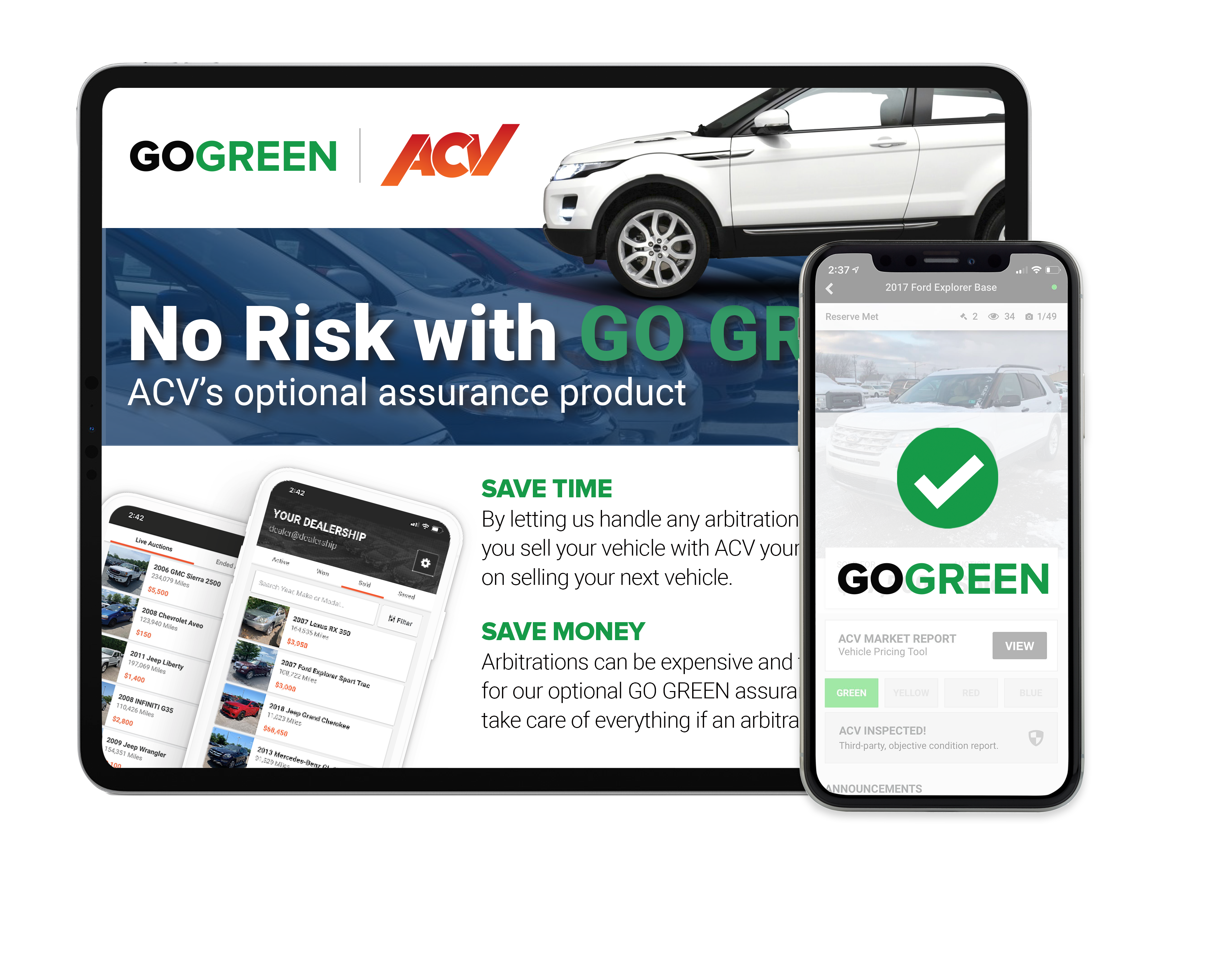 ACV Go Green Program on iPad