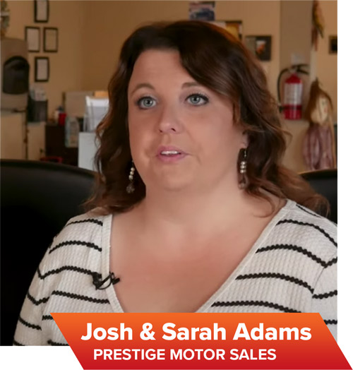 Sarah Adams - Auto Dealer